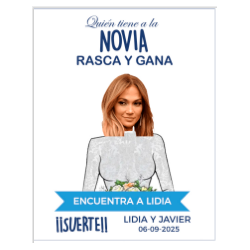 RASCA Y GANA BUSCA AL NOVIO